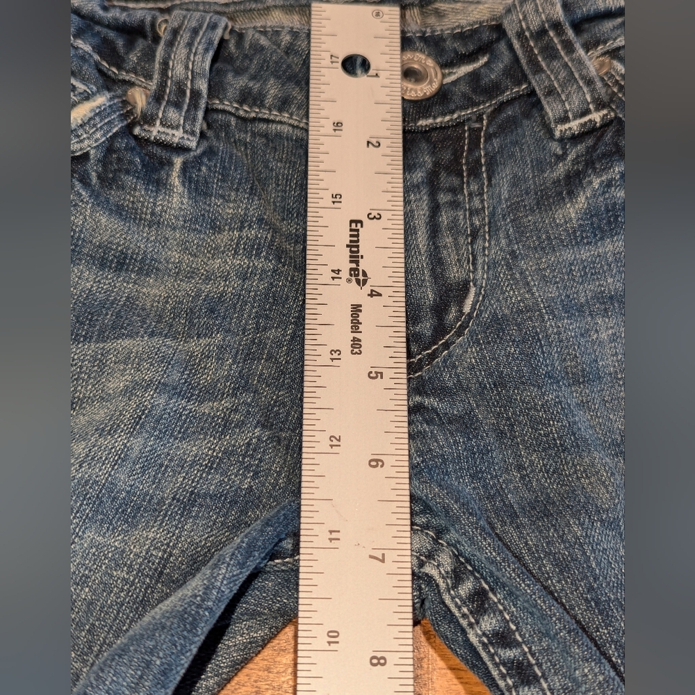 Miss Me Women's Boot Cut Jeans in Faded Blue - Picture 15 of 16